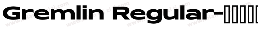 Gremlin Regular字体转换